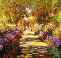 Camino en el jardín de Monet en Giverny Claude Monet